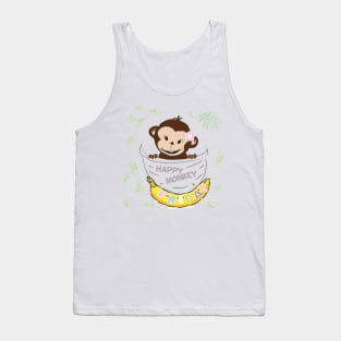 Happy Monkey – of course because is Friday Tank Top